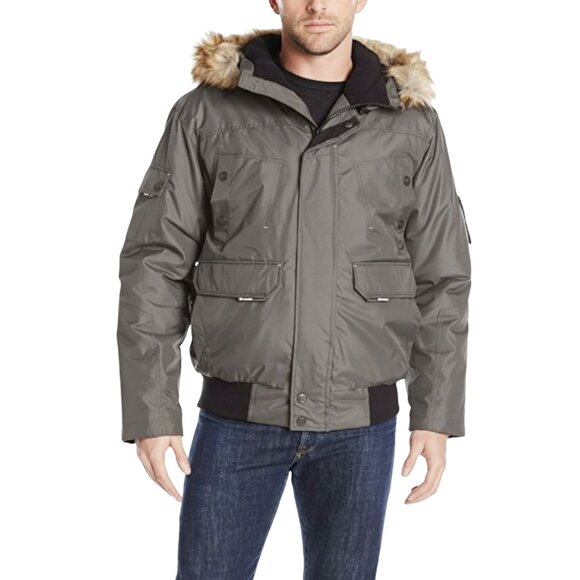 Noize Danshore winter bomber / parka with hood, men's XL, Canadian vegan ecowear - Picture 2 of 11